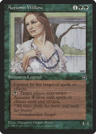 Autumn Willow [Homelands] MTG Single Magic: The Gathering  | Multizone: Comics And Games