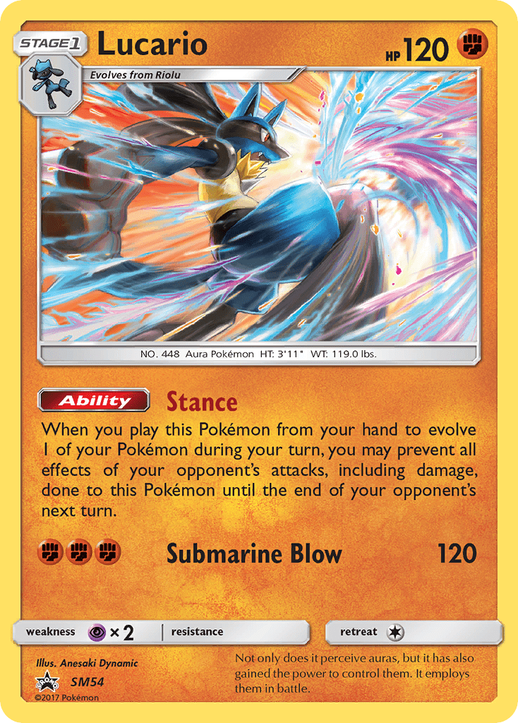 Lucario (SM54) [Sun & Moon: Black Star Promos] Pokemon Single Pokémon  | Multizone: Comics And Games