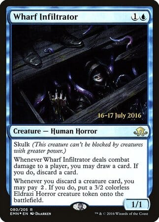 Wharf Infiltrator [Eldritch Moon Promos] MTG Single Magic: The Gathering  | Multizone: Comics And Games