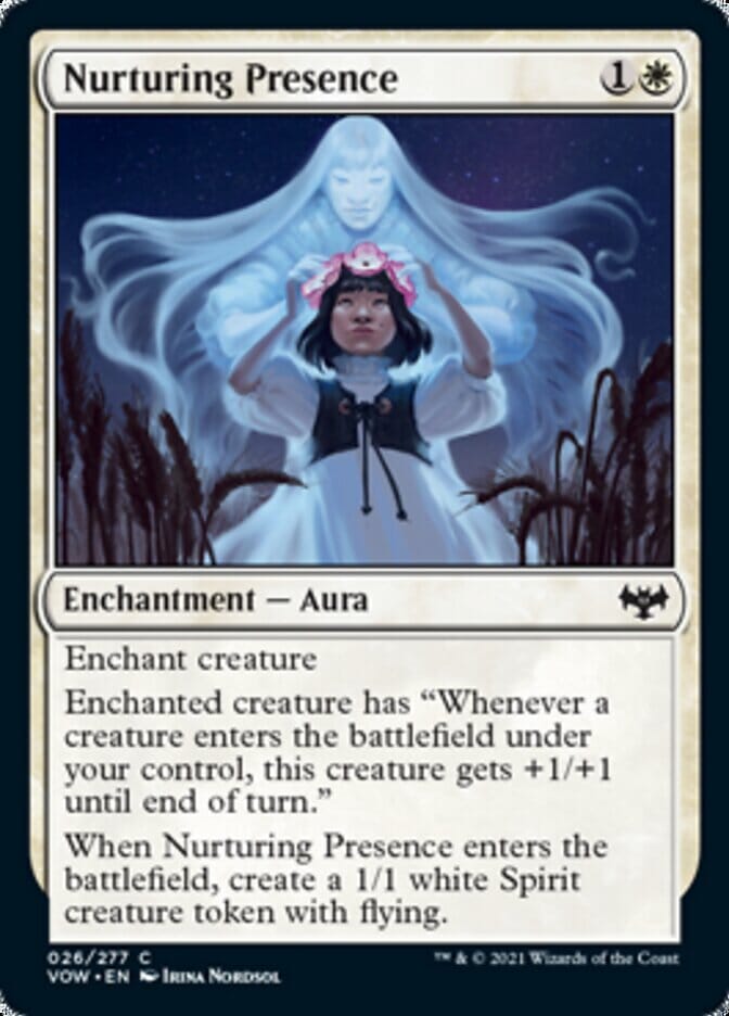 Nurturing Presence [Innistrad: Crimson Vow] MTG Single Magic: The Gathering  | Multizone: Comics And Games