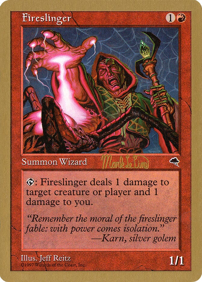 Fireslinger (Mark Le Pine) [World Championship Decks 1999] MTG Single Magic: The Gathering  | Multizone: Comics And Games