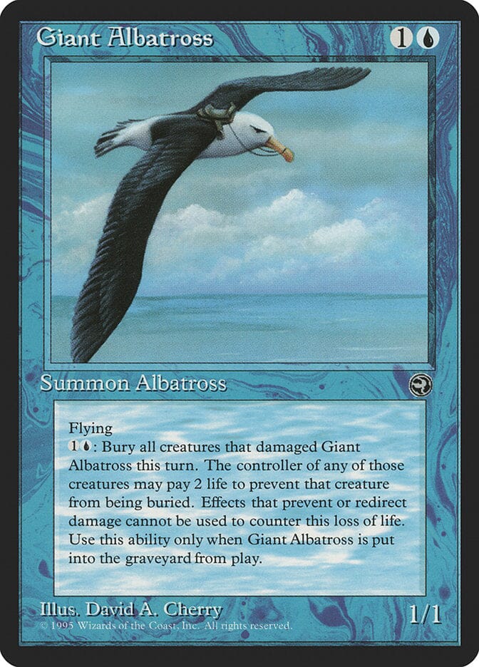 Giant Albatross (Empty Ocean) [Homelands] MTG Single Magic: The Gathering  | Multizone: Comics And Games