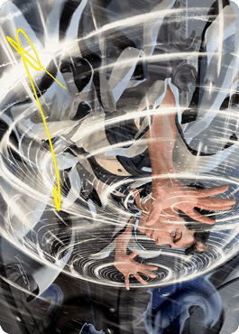 Selfless Glyphweaver Art Card (Gold-Stamped Signature) [Strixhaven: School of Mages Art Series] MTG Single Magic: The Gathering  | Multizone: Comics And Games