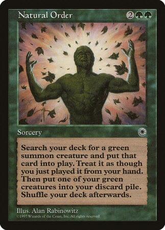 Natural Order [Portal] MTG Single Magic: The Gathering  | Multizone: Comics And Games