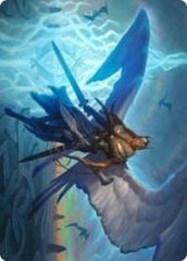 Righteous Valkyrie Art Card [Kaldheim: Art Series] MTG Single Magic: The Gathering  | Multizone: Comics And Games
