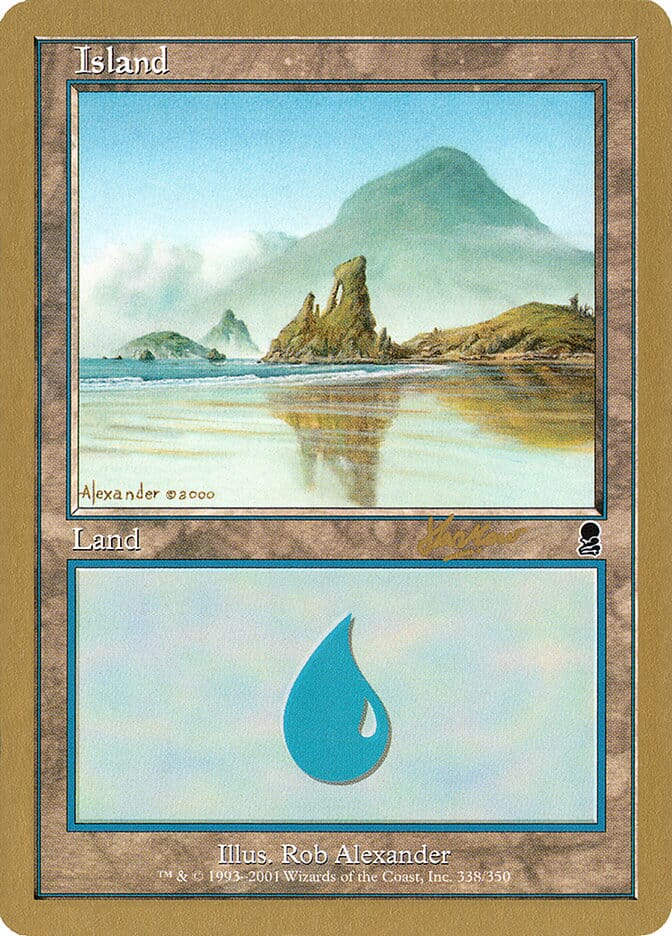 Island (shh338) (Sim Han How) [World Championship Decks 2002] MTG Single Magic: The Gathering  | Multizone: Comics And Games