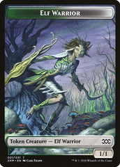 Elf Warrior Token [Double Masters] MTG Single Magic: The Gathering  | Multizone: Comics And Games