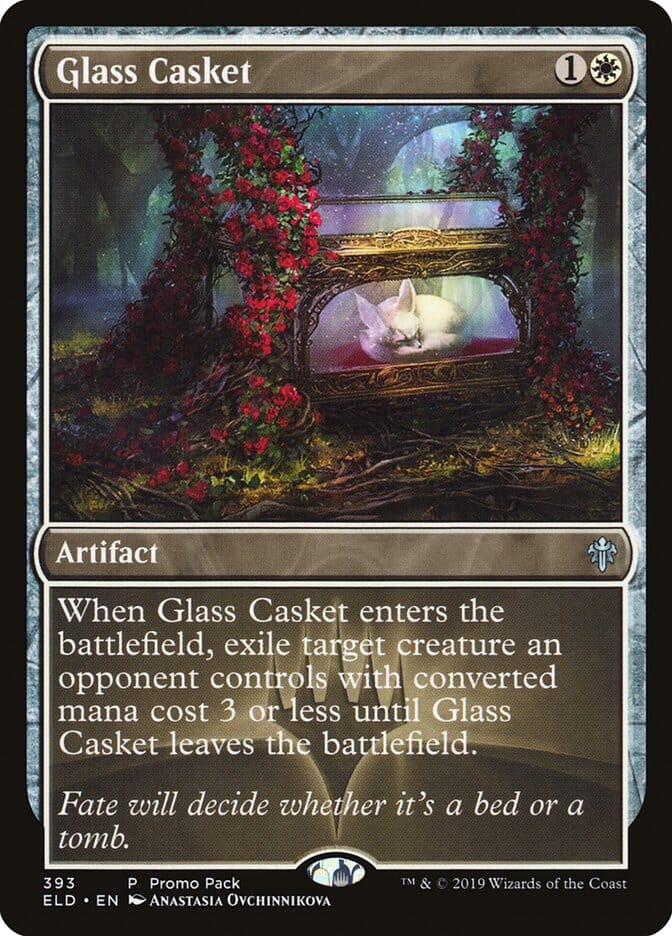Glass Casket (Promo Pack) [Throne of Eldraine Promos] MTG Single Magic: The Gathering  | Multizone: Comics And Games