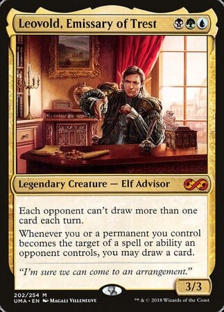 Leovold, Emissary of Trest [Ultimate Masters] MTG Single Magic: The Gathering  | Multizone: Comics And Games