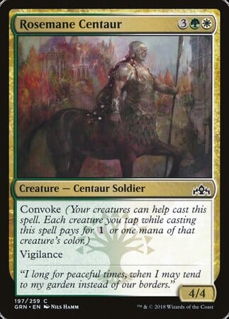 Rosemane Centaur [Guilds of Ravnica] MTG Single Magic: The Gathering  | Multizone: Comics And Games