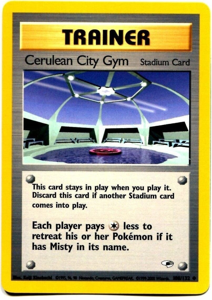 Cerulean City Gym (108/132) [Gym Heroes Unlimited] Pokemon Single Pokémon  | Multizone: Comics And Games