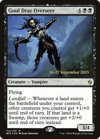 Guul Draz Overseer [Battle for Zendikar Promos] MTG Single Magic: The Gathering  | Multizone: Comics And Games