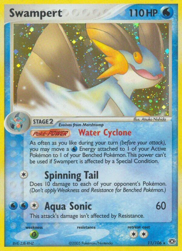 Swampert (11/106) (Theme Deck Exclusive) [EX: Emerald] Pokemon Single Pokémon  | Multizone: Comics And Games
