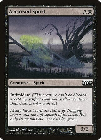 Accursed Spirit [Magic 2014] MTG Single Magic: The Gathering  | Multizone: Comics And Games