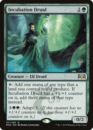 Incubation Druid [Ravnica Allegiance Promos] MTG Single Magic: The Gathering  | Multizone: Comics And Games