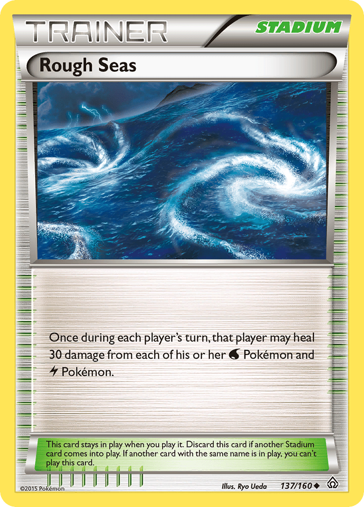 Rough Seas (137/160) [XY: Primal Clash] Pokemon Single Pokémon  | Multizone: Comics And Games
