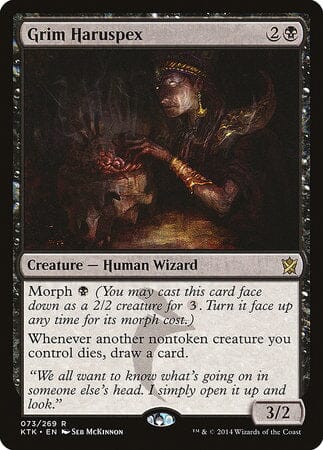 Grim Haruspex [Khans of Tarkir] MTG Single Magic: The Gathering  | Multizone: Comics And Games