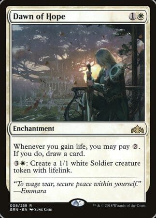 Dawn of Hope [Guilds of Ravnica] MTG Single Magic: The Gathering  | Multizone: Comics And Games