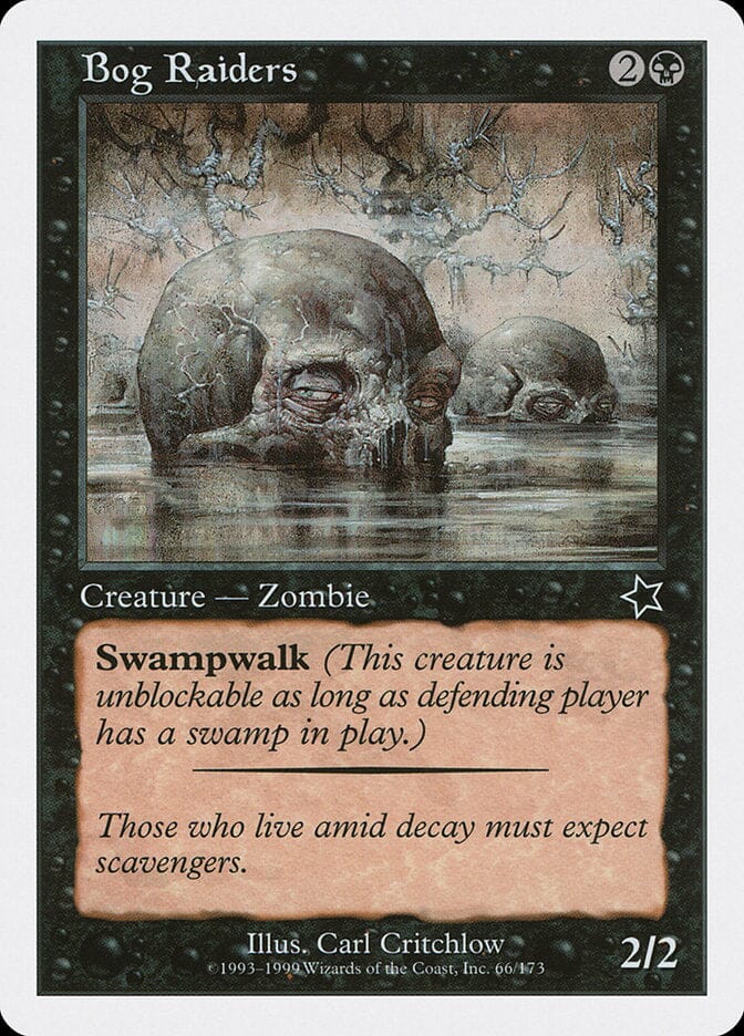 Bog Raiders [Starter 1999] MTG Single Magic: The Gathering  | Multizone: Comics And Games