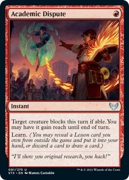 Academic Dispute [Strixhaven: School of Mages] MTG Single Magic: The Gathering  | Multizone: Comics And Games