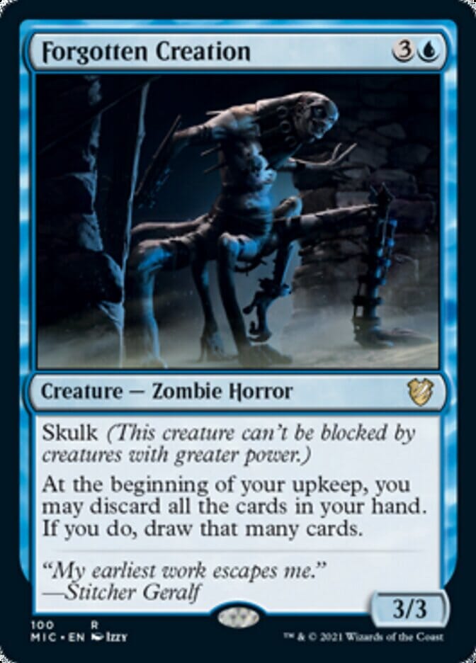 Forgotten Creation [Innistrad: Midnight Hunt Commander] MTG Single Magic: The Gathering  | Multizone: Comics And Games
