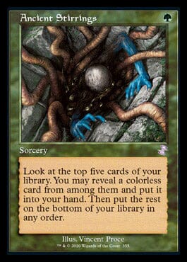 Ancient Stirrings (Timeshifted) [Time Spiral Remastered] MTG Single Magic: The Gathering  | Multizone: Comics And Games