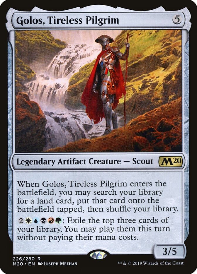 Golos, Tireless Pilgrim [Core Set 2020] MTG Single Magic: The Gathering  | Multizone: Comics And Games