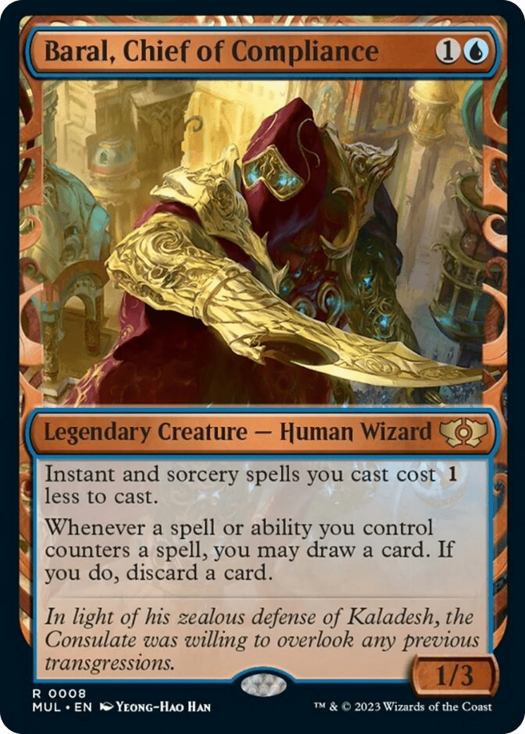 Baral, Chief of Compliance [Multiverse Legends] MTG Single Magic: The Gathering  | Multizone: Comics And Games