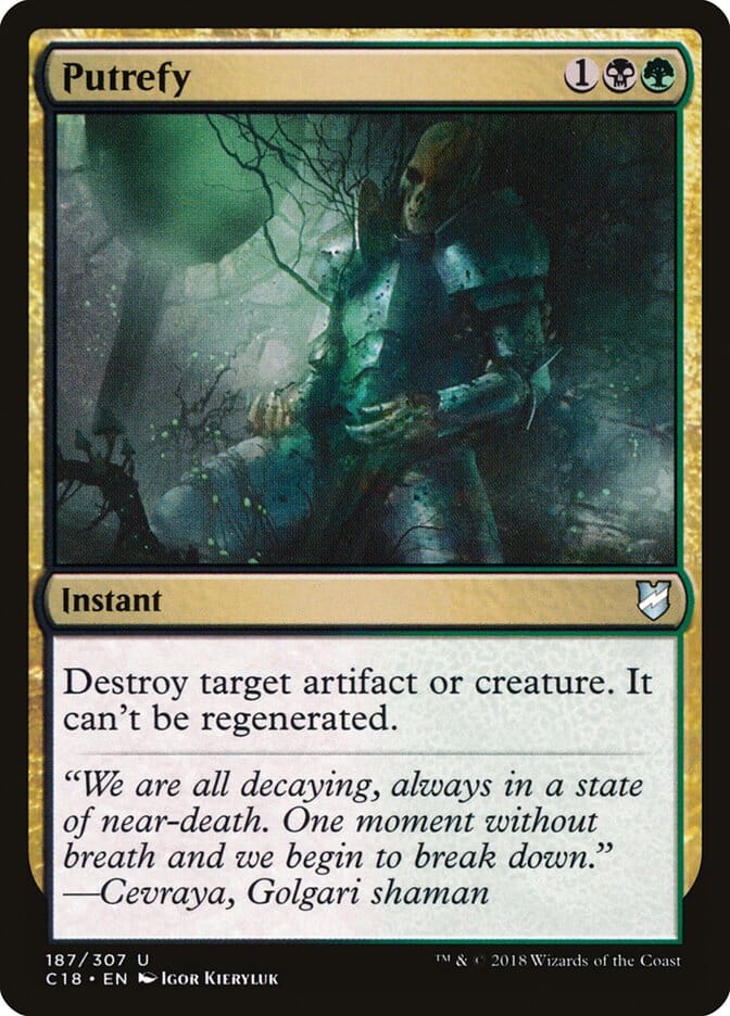 Putrefy [Commander 2018] MTG Single Magic: The Gathering  | Multizone: Comics And Games