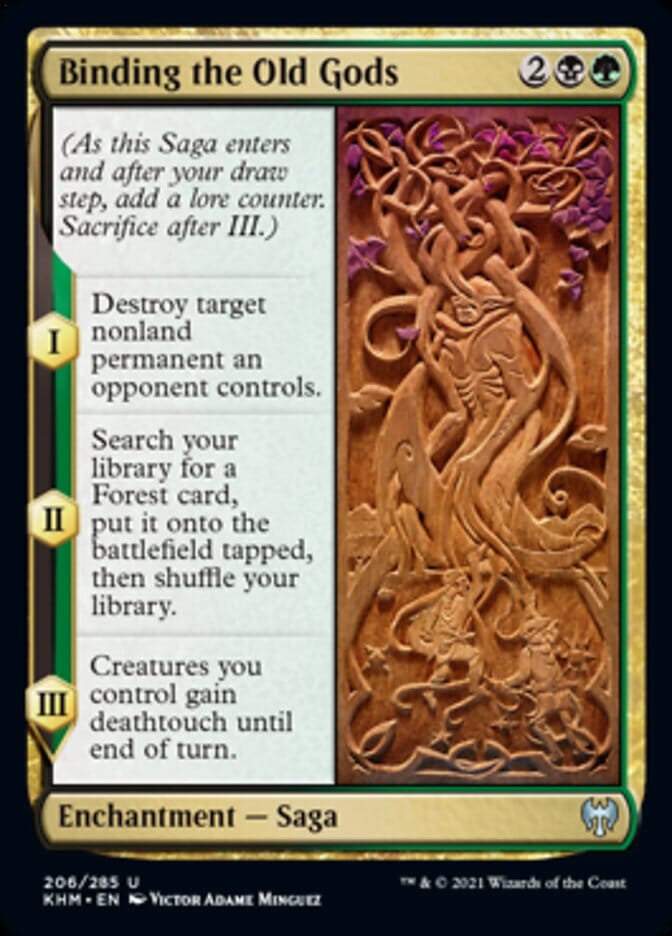 Binding the Old Gods [Kaldheim] MTG Single Magic: The Gathering  | Multizone: Comics And Games