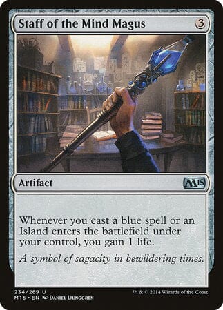 Staff of the Mind Magus [Magic 2015] MTG Single Magic: The Gathering  | Multizone: Comics And Games