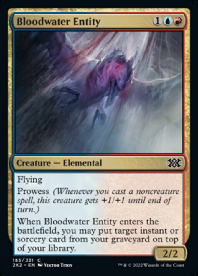 Bloodwater Entity [Double Masters 2022] MTG Single Magic: The Gathering  | Multizone: Comics And Games