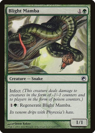Blight Mamba [Scars of Mirrodin] MTG Single Magic: The Gathering  | Multizone: Comics And Games