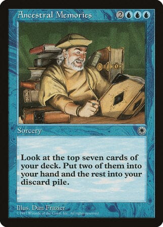 Ancestral Memories [Portal] MTG Single Magic: The Gathering  | Multizone: Comics And Games
