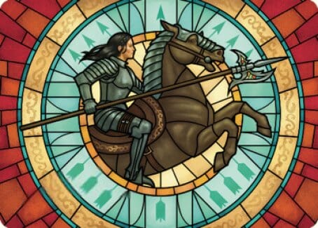 Tori D'Avenant, Fury Rider Art Card [Dominaria United Art Series] MTG Single Magic: The Gathering  | Multizone: Comics And Games