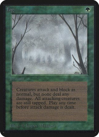 Fog [Limited Edition Alpha] MTG Single Magic: The Gathering  | Multizone: Comics And Games