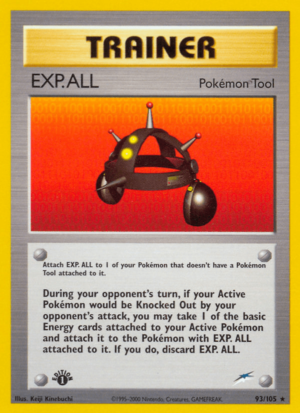 EXP.ALL (93/105) [Neo Destiny 1st Edition] Pokemon Single Pokémon  | Multizone: Comics And Games