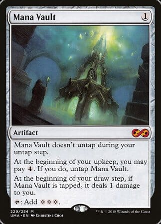 Mana Vault [Ultimate Masters] MTG Single Magic: The Gathering  | Multizone: Comics And Games