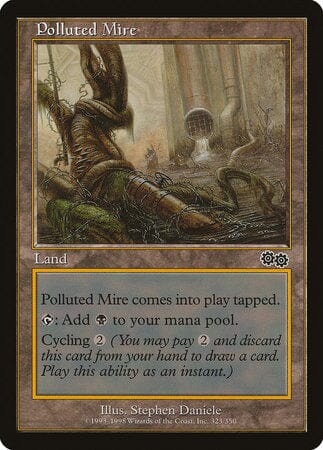 Polluted Mire [Urza's Saga] MTG Single Magic: The Gathering  | Multizone: Comics And Games