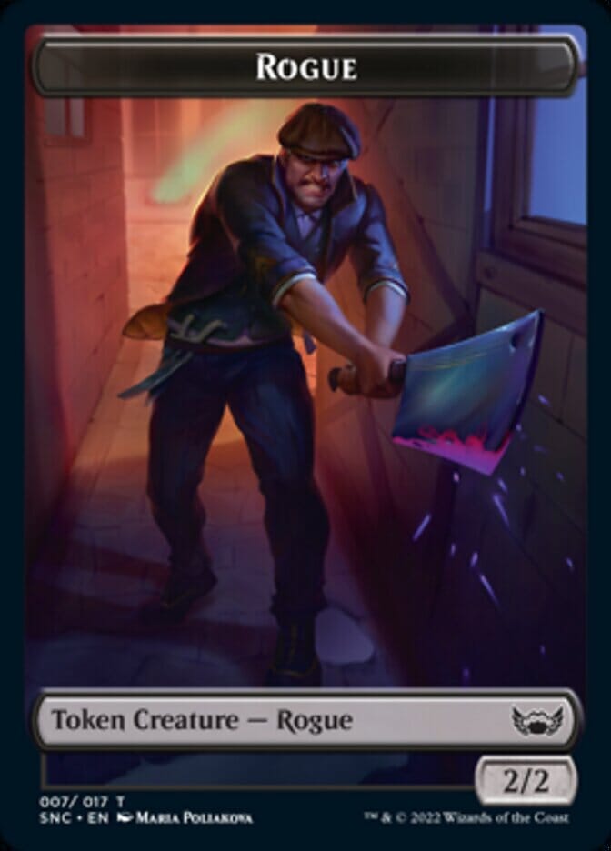 Devil // Rogue Double-sided Token [Streets of New Capenna Tokens] MTG Single Magic: The Gathering  | Multizone: Comics And Games