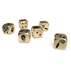 Zombicide 2.0: Full Metal Dice Set Board Game CMON  | Multizone: Comics And Games