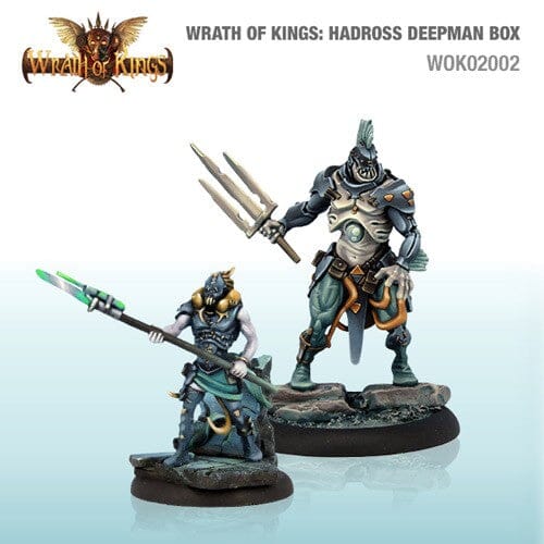 Wrath of kings - Deepmen Box 1 Miniature Game Other Multizone  | Multizone: Comics And Games