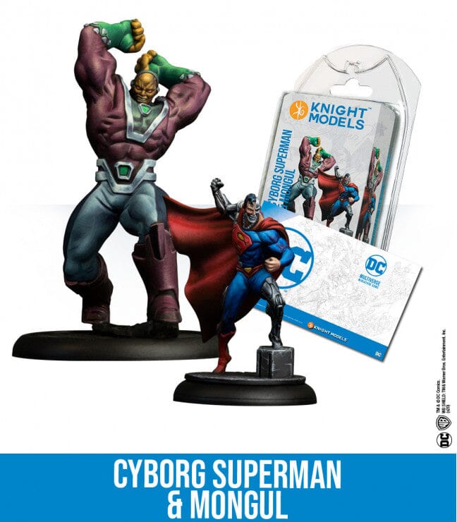 CYBORG SUPERMAN Miniatures knight models  | Multizone: Comics And Games
