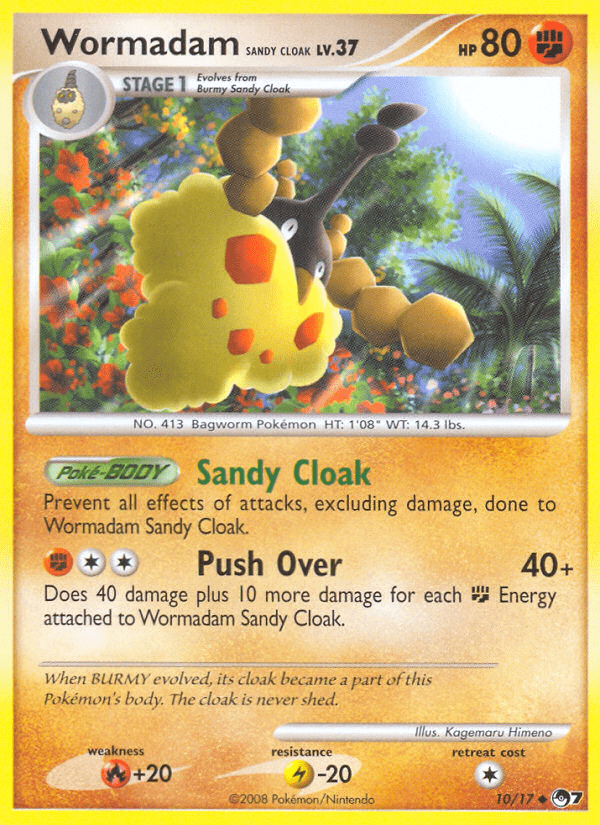 Wormadam Sandy Cloak (10/17) [POP Series 7] Pokemon Single Pokémon  | Multizone: Comics And Games
