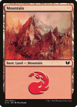 Mountain (337) [Commander 2015] MTG Single Magic: The Gathering  | Multizone: Comics And Games