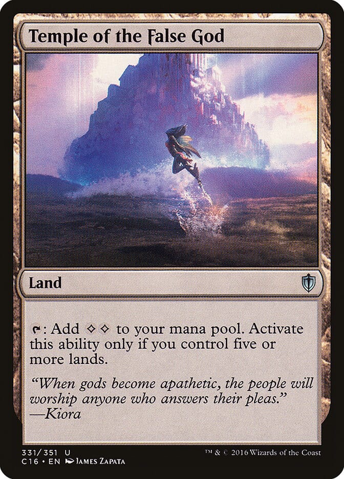Temple of the False God [Commander 2016] MTG Single Magic: The Gathering  | Multizone: Comics And Games