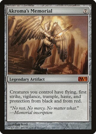 Akroma's Memorial [Magic 2013] MTG Single Magic: The Gathering  | Multizone: Comics And Games