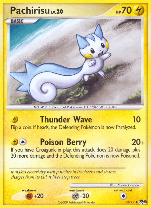 Pachirisu (10/17) [POP Series 9] Pokemon Single Pokémon  | Multizone: Comics And Games