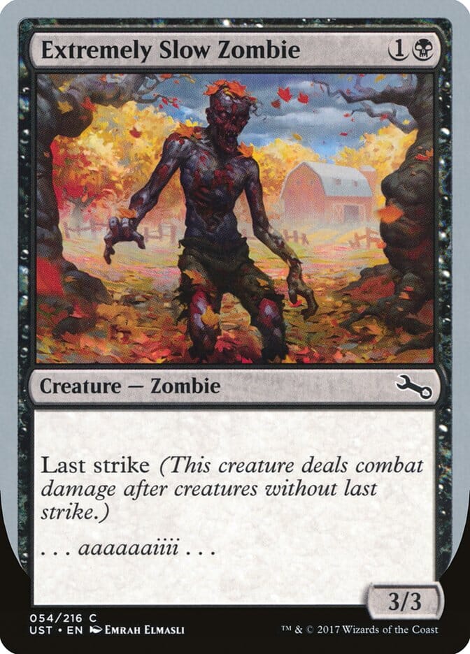 Extremely Slow Zombie ("...aaaaaaiiii...") [Unstable] MTG Single Magic: The Gathering  | Multizone: Comics And Games