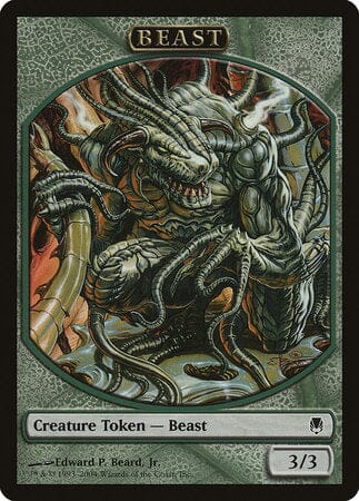 Beast Token (Darksteel) [Magic Player Rewards 2004] MTG Single Magic: The Gathering  | Multizone: Comics And Games